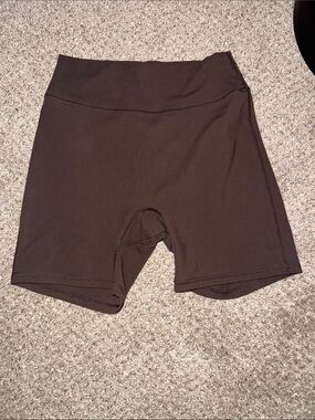 Buffbunny High-Waist Women's brown legacy Active medium Bike Shorts